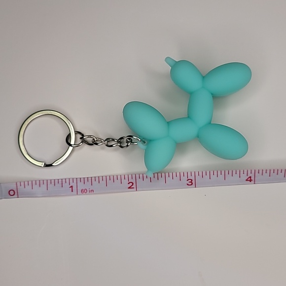 NEW 1pc, Cute Cartoon Balloon Dog Keychain Pendant, Bag Ornament, Car Key Chain - Picture 6 of 6